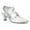 Silver Satin, variant on Venue Women's Asymmetrical High Heels Color: Silver Satin Size: 12 WIDE