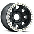 thumbnail image 3 of Raceline RT231 Monster 17x9.5in/5x139.7 BP/-32mm Offset/107.95mm Bore BLK & MACH Ring Beadlock Wheel, 3 of 3