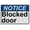 Warning Sign 5, variant on Use Exit Door on Right Sign, Industrial Exit Sign 8"x12" UV Resistant for Indoor Outdoor Workplace