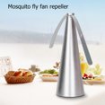 thumbnail image 4 of Ventilador Repelente Moscas Ventilador Repelente Mosquitos Portátil Control Plagas (batería Plateada), 4 of 7