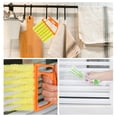 thumbnail image 2 of Dihmpor 4Pcs Window Venetian Blind Cleaner Kit, 7-Finger Microfiber Duster & Mini Vent Brush Set, Washable Handheld Tool for Wood Blinds, AC Vents, Fans, and Shutters, 2 of 7