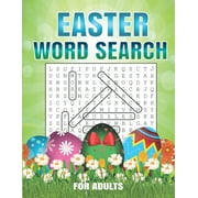 Easter Word Search For Adults: 40 Word Search Puzzles For Adults - Large Print Word Search Puzzles. Easter Activity Book for Adults., (Paperback)
