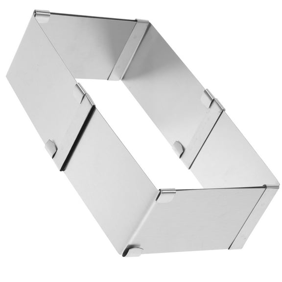 Mousse Pan Stainless Steel Cake Ring Mold Square Office Miss