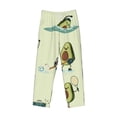 thumbnail image 4 of Balery Men'S Avocado For Exercise Pants,Sleepwear Pants,Pajama Pants,Pj Bottoms Drawstring And Pockets-Large, 4 of 9