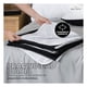 thumbnail image 4 of Edredón Ligero Real Textil + 2 Fundas de Almohada, Juego de Colcha King Size, Color Negro/Blanco, 4 of 9