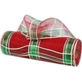 thumbnail image 3 of Mesh Ribbon with Metallic Foil, Decor Mesh Ribbon Roll for Wreaths Making Supplies, Christmas Tree Decor, Swags, Garland and Bows Craft Party, 10 Yard, 3 of 8