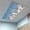 Blue gradient, variant on Grey Christmas Fluorescent Light Covers, Snowman Xmas Tree Snowflake Winter Magnetic Light Covers for Ceiling Lights, Fluorescent Ceiling Shade Filters for Classroom Bedroom Office 4x2Ft x 3PCS
