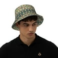 thumbnail image 2 of Balery Traditional Tribal Aztec1 Sun Hats for Men Women Bucket Hat UPF 50+ Buckey Hat Boonie Hat Foldable UV Protection Hiking Beach Fishing Summer, 2 of 9