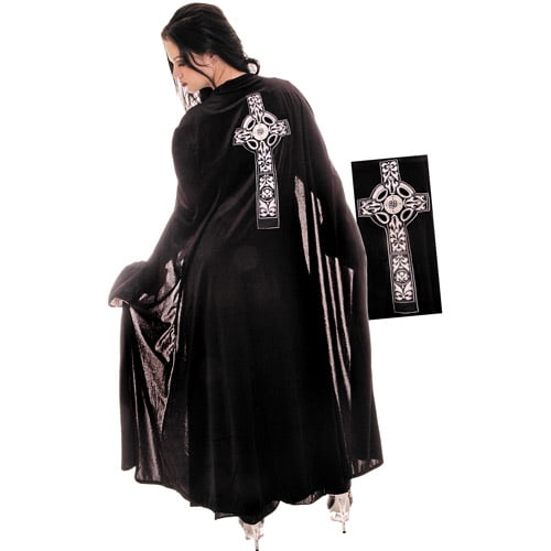 Black Celtic Halloween Cape