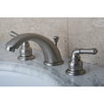 thumbnail image 3 of Kingston Brass Magellan Two Handle 4" to 8" Mini Widespread Lavatory Faucet with Retail Pop-up, 3 of 5