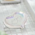 thumbnail image 5 of VWRXBZ Heart Shaped Ceramic Soap Dish with Drain, Valentine’s Day Cute Countertop Soap Holder, Premium Ceramic Water Draining Soap Tray for Bathroom Kitchen Romantic Home Decor, 5 of 6