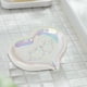 thumbnail image 5 of Accesorios de baño Jabonera de cerámica con forma de corazón para el día de San Valentín, bonita y sin agua, para encimera, para guardar jabón, jaboneras de cerámica, 5 of 6