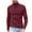 Wine, variant on PuLe Long Sleeve Shirts for Men Men's Casual Top Casual Sports Top Long Sleeved Turtleneck Sweater Top/shirt