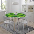 thumbnail image 2 of St Patricks Day Round Fitted Tablecloth with Elastic Fitted Table Covers for Round Tables 40"-48" ,24jl03caA08, 2 of 7