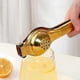 thumbnail image 3 of Manual Citrus Juicer, Stainless Steel Lemon Squeezer, Hand Press for Fruits, 3 of 5