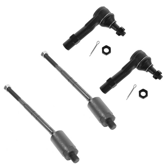 TRQ Steering Tie Rod End LH RH Inner Outer Set for Explorer Mountaineer 4.0L V6 PSA55201 Fits select: 2002-2005 FORD EXPLORER, 2002-2005 MERCURY MOUNTAINEER