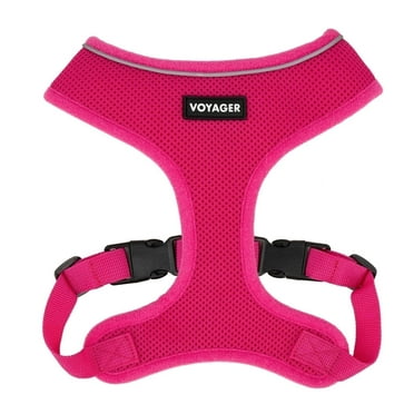 AeroLite No Pull Mesh Dog Harness with Lightweight, Soft, Breathable Chest Coverage, Reflective Stitching, and Adjustable Straps for Walking, Running, Training, Heavy Duty and Durable
