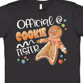 thumbnail image 4 of Inktastic Official Cookie Tester Cute Gingerbread T-Shirt, 4 of 5