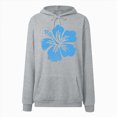 thumbnail image 6 of Towmus Women's Graphic Hoodies Casual Sweatshirts Letter Flower Print Hooded Plus Size Pullover Tops Cute Fall Clothes, 6 of 6