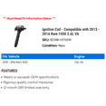 thumbnail image 2 of Ignition Coil - Compatible with 2013 - 2016 Ram 1500 3.6L V6 2014 2015, 2 of 2