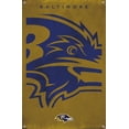 thumbnail image 4 of NFL Baltimore Ravens - Logo 25 Wall Poster with Push Pins, 14.725" x 22.375", 4 of 4