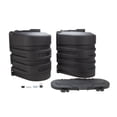 thumbnail image 5 of Camco 50502 Double RV Propane Tank Cover - 20 lb., Black, 5 of 7