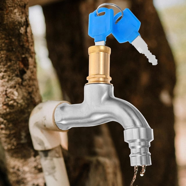 HEALEEP Hose Sprayer Faucet Stainless Steel Assorted Color 1 Set Bathroom Household Users