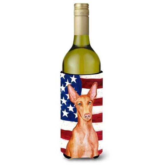 Pharaoh Hound Patriotic Wine Bottle Beverge Insulator Hugger