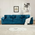 thumbnail image 3 of LiviNest Modular Sectional Sofa 3 Seater: Flexible Combination Cloud Couch for Small Apartments - Breathable Chenille Fabric & Easy Assembly Living Room Furniture for Urban Renters, 3 of 6