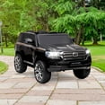 thumbnail image 3 of Kojooin 12v Licensed Toyota Land Cruiser Ride-on Car – Remote Control, 3 Speeds, Music, Horn & LED Lights, 3 of 8