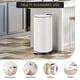 thumbnail image 4 of Garvee bote de basura redondo para cocina de 30 L en acero inoxidable, con pedal, tapa de cierre suave y cubeta interior removible para baño u oficina, 4 of 8