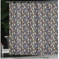 thumbnail image 4 of Ambesonne Mermaid Shower Curtain, Girls with Colorful Tails, 69"Wx75"L, Multicolor, 4 of 5
