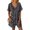 Grey, variant on MORTTIC Women's Casual Summer Romper Short Sleeve V-Neck Jumpsuit with Pockets for Comfortable Everyday Wear, S
