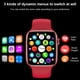 thumbnail image 4 of Smart Watch Bluetooth Call Sport Pulsera Ritmo cardíaco Oxígeno en sangre Rastreador de ejercicios Detector de sueño, Rojo Inevent EL001953-05, 4 of 7