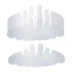 thumbnail image 4 of 20x Insertos reutilizables con forma corona béisbol, fieltro suave, multifuncionales, fáciles usar, accesorios protectores para gorras, forro Blanco L, 4 of 8