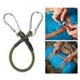 thumbnail image 2 of Heavy Duty Bungee Cord Elastic Tie Strap String with Carabiner Hook Strong Elastic Rope Cycling Luggage Packing Rope, 2 of 8