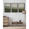 thumbnail image 6 of Drsoum Landscape 16x24in Black Framed Canvas Wall Art Vintage Classical The Vast Grassland Prints Decor, 6 of 7
