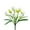 White, variant on Fake Tulips Artificial Flowers, Real Touch PU Faux Flowers, 1 Bouquet 9 Heads,Tulip Stems for Wedding Spring Bouquet Floral Arrangement Home Party Office Decorations for Mother's Day(Hot Pink)