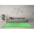thumbnail image 3 of Ahgly Company Indoor Round Persian Emerald Green Traditional Area Rugs, 7' Round, 3 of 4