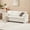 3-Seater Sofa, variant on LUCKHAO Modern Swivel Single Sofa Chair, Loveseat Sofa , Comfy 3-Seater Sofa Couch , Upholstered Chenille Fabric Sofa for Living Room, Bedroom and Office, Ivory White