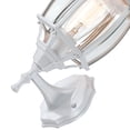 thumbnail image 4 of 2-Pack 1-Light 16.85-in White Outdoor Wall Lantern Sconce, 4 of 6
