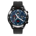 thumbnail image 2 of C2 Bluetooth Deportes Reloj Inteligente Cuenta de Pasos Datos Sincrónicos Clima Chapado en AleaciónNegro, 2 of 10