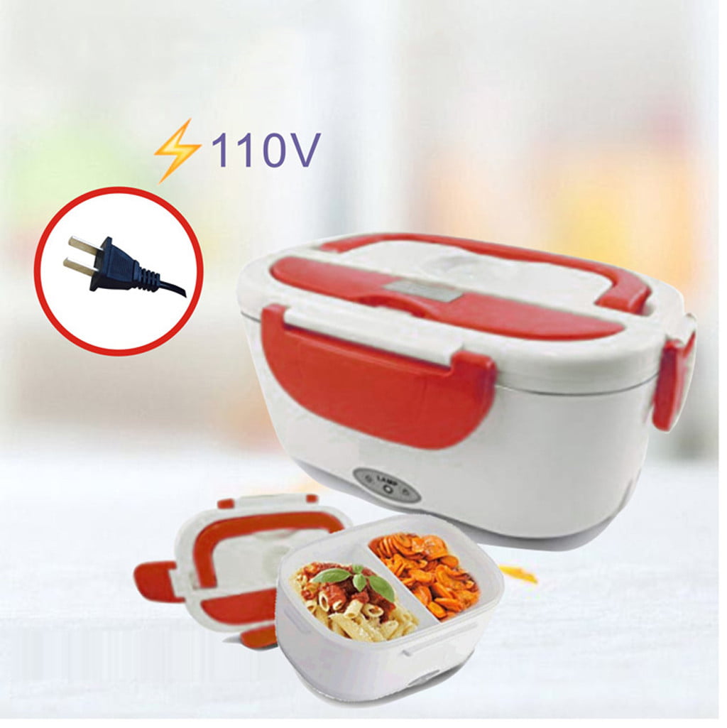 Electric Lunch Box - Fast 60W Food Heater 2-In-1 Portable Food Warmer Lunch  Box for Car & Home – Leak proof, 1.8-Litre Container