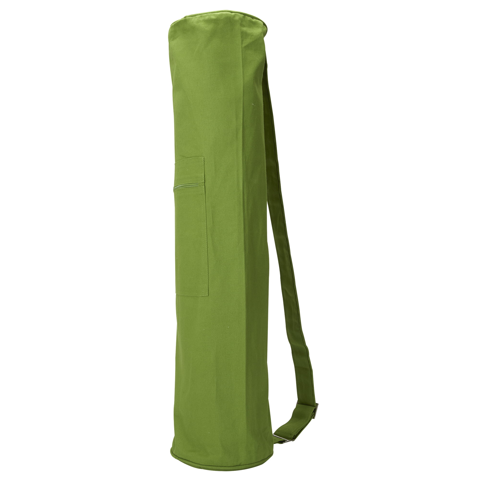 Eco-Friendly Bag for Yoga Mat Cotton Sling Bag Sol Living Lightweight Cotton Yoga Mat Carrier Cotton Yoga Mat w/Zipper and Drawstring Cotton Sling Options