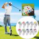 thumbnail image 5 of 10 unids/lote juego de cubierta de cabeza de hierro de Golf, protector de hierros de cubierta de cuña de cuero sintético con número de bordado blanco Baoblaze Cubierta de la cabeza de los hierros de golf, 5 of 8