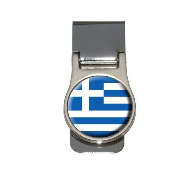Greece Greek Flag Money Clip