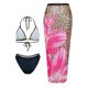 thumbnail image 5 of WILLBEST Trajes de Baño Dama Traje de Baño Tankini Conjunto Para Playa E Traje de Baño de 3 Piezas Con Diseño Floral y Lazos Para Actividades de Primavera y Verano, 5 of 5