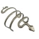 thumbnail image 5 of 2x Brazalete de serpiente curvo imitado, brazalete , eación para hombres, mujeres, accesorios de joyería Zulema Brazalete de serpiente Craved, 5 of 8