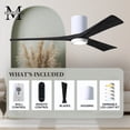 thumbnail image 7 of Matthews Fans - Irene - Ceiling Fan with Light Kit Matte White 60 inchesMatte, 7 of 7