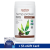 Nutiva Organic Hemp Protein Powder, Chocolate, 10g Protein, 1.0 Lb, with FREE $5 eGift Card Promo